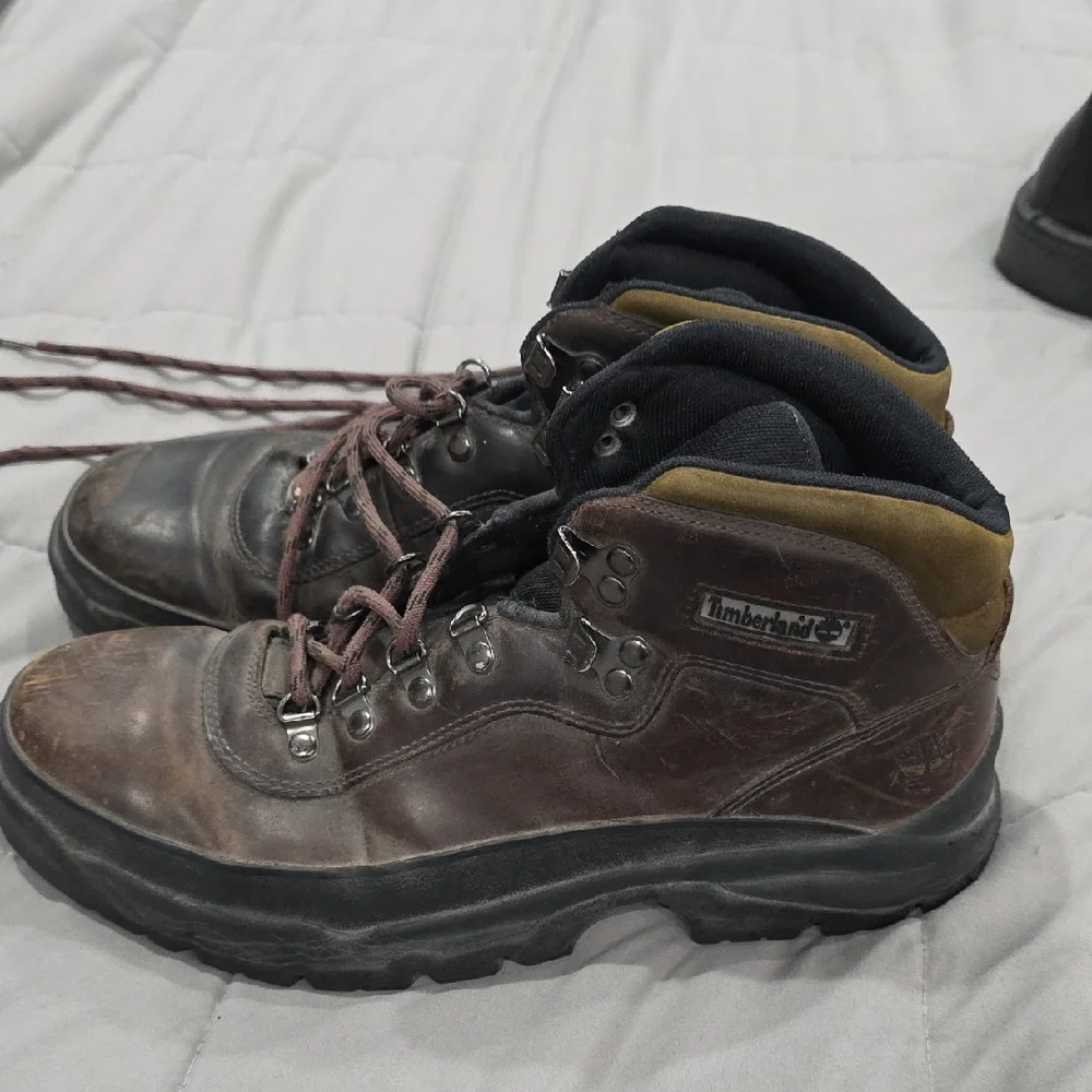 Timberland Men's Dark‎ Brown Leather Boots